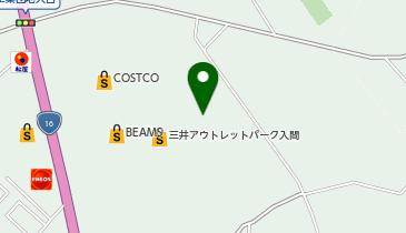 充レン 三井アウトレットパーク入間 センタープラザ付近 ATM横(右上)の地図画像