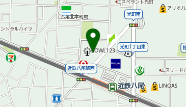 充レン カラオケまねきねこ 八尾駅前店の地図画像