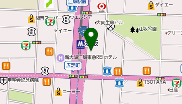 充レン カラオケまねきねこ 江坂駅前店の地図画像