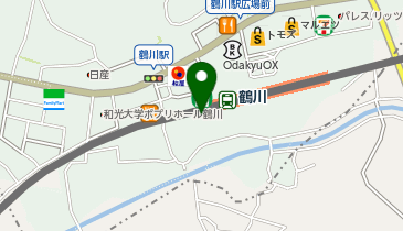 充レン 小田急電鉄 鶴川駅 南口改札外 改札階 宅配ボックス横(下)の地図画像
