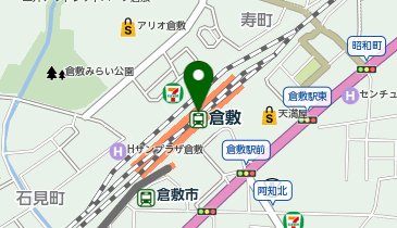 充レン JR西日本 倉敷駅 2F 改札外 お土産街道前(下)の地図画像