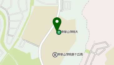 充レン 帝塚山学院大学 本館2階 事務局前の地図画像