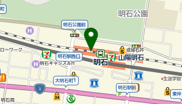 充レン ピオレ明石 西館 1Fピオレ広場横の地図画像