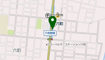 充レン つくばエクスプレス 六町駅 B1F 改札内 エレベーター付近(下)の地図画像
