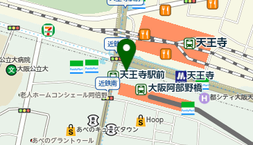 充レン あべのハルカス 60階 展望台(天上回廊)(上)の地図画像