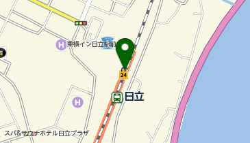 充レン JR東日本 日立駅 改札内 改札付近(右)の地図画像