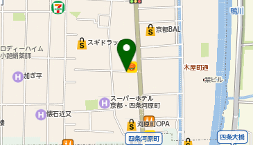 充レン カラオケまねきねこ 河原町蛸薬師店の地図画像