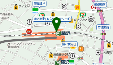充レン JR東日本 藤沢駅 改札内 KIOSK付近(下)の地図画像