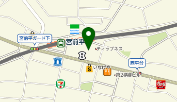 充レン カラオケまねきねこ 宮前平店の地図画像