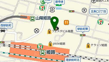 充レン 姫路ヤマトヤシキ 1階 入口付近(下)の地図画像