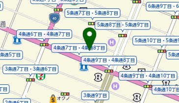 充レン カラオケまねきねこ 旭川買物公園通り店(左)の地図画像