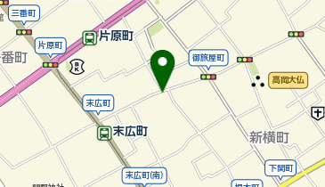 充レン カラオケまねきねこ 高岡御旅屋通り店の地図画像