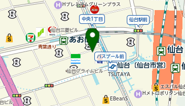 充レン カラオケまねきねこ 仙台駅前店(下)の地図画像