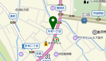 充レン カラオケまねきねこ 金沢香林坊店の地図画像