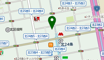 充レン カラオケまねきねこ 札幌北24条店の地図画像