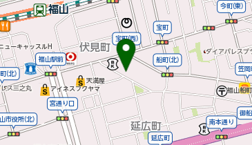 充レン カラオケまねきねこ 福山駅前店の地図画像