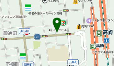 充レン カラオケまねきねこ 高崎駅西口1号店の地図画像