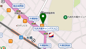 充レン カラオケまねきねこ 西鉄大橋東口店の地図画像