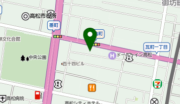 充レン カラオケまねきねこ 高松南新町店(上)の地図画像