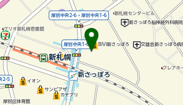 充レン カラオケまねきねこ 新札幌駅前店の地図画像