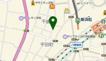 充レン カラオケまねきねこ 新浜松駅前店の地図画像
