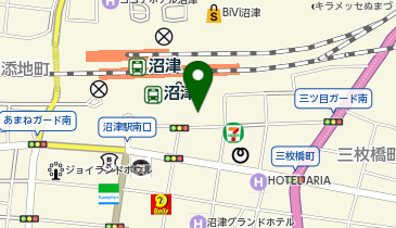 充レン カラオケまねきねこ 沼津南口店の地図画像