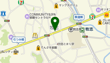 充レン カラオケまねきねこ 那覇国際通り店(左)の地図画像