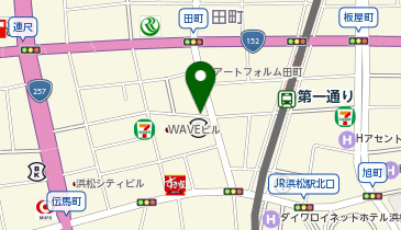 充レン カラオケまねきねこ 浜松田町店(下)の地図画像
