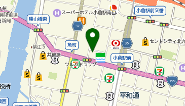 充レン カラオケまねきねこ 小倉魚町店(下)の地図画像