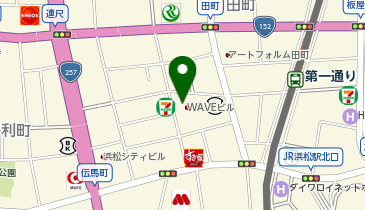 充レン カラオケまねきねこ 浜松有楽街店(下)の地図画像