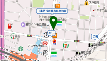 充レン カラオケまねきねこ 金山駅前店(2階)の地図画像