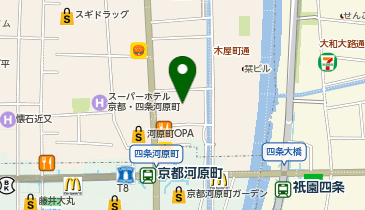 充レン カラオケまねきねこ 河原町本店(右)の地図画像