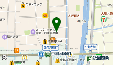 充レン カラオケまねきねこ 河原町本店(左)の地図画像