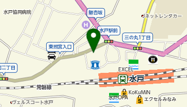 充レン カラオケまねきねこ 水戸駅前店の地図画像