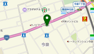 充レン カラオケまねきねこ 天神国体道路店(上)の地図画像