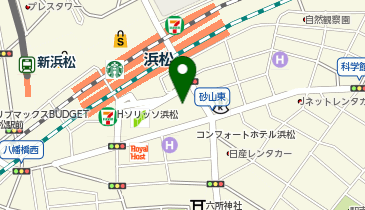 充レン カラオケまねきねこ 浜松南口店(上)の地図画像