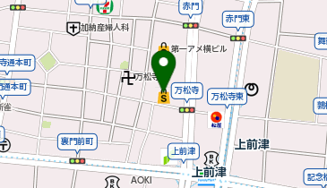 充レン カラオケまねきねこ 大須店(左)の地図画像