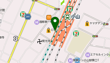 充レン VAL小山 3F 正面エスカレーター横(上)の地図画像