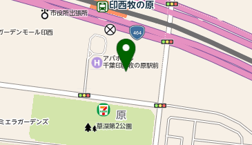 充レン ガリバー千葉ニュータウン店の地図画像