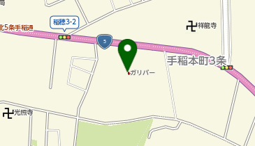 充レン ガリバー札幌手稲店の地図画像