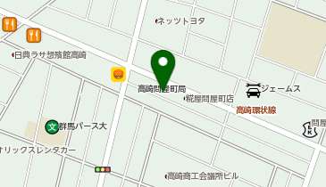 充レン 晴れる屋 高崎店の地図画像
