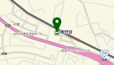 充レン 関東鉄道 南守谷駅 南守谷駅 改札外 改札正面 PUDO横の地図画像