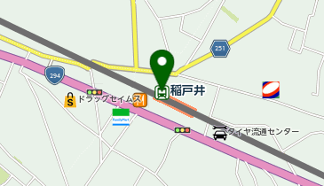充レン 関東鉄道 稲戸井駅 改札正面 自販機横の地図画像