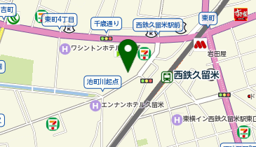 充レン ビッグエコー西鉄久留米駅前店 5Fインフォメーションカウンター付近の地図画像