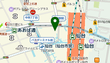 充レン マイコンタクト仙台駅前店の地図画像