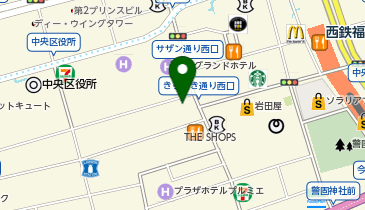 充レン 晴れる屋2 福岡店の地図画像