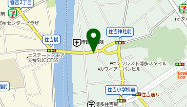 充レン StayHakata 2階フロント 201号室の地図画像