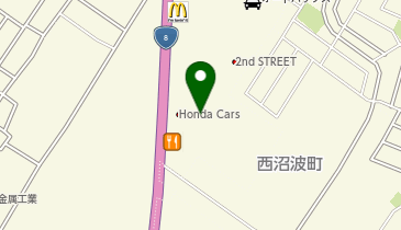 充レン 極楽湯 彦根店の地図画像