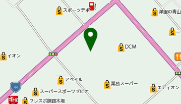 充レン YAKINIKU dining 弦 釧路店の地図画像