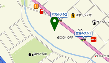 充レン カラオケ歌屋 宮の沢店の地図画像